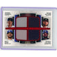 2012 TOPPS MUSEUM COLLECTION QUAD PATCH /75 MATT KEMP FIELDER MCCANN RAMIREZ