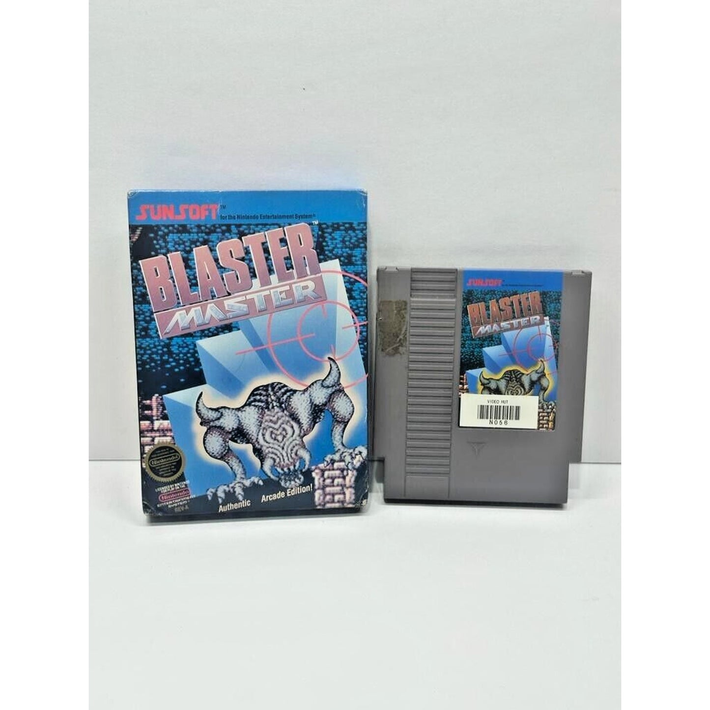 Blaster Master (Nintendo Entertainment System | NES) Game & Box TESTED