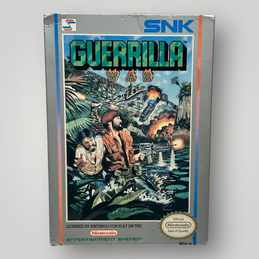 Guerrilla War (Nintendo Entertainment System, 1989) Box & Game Authentic Tested