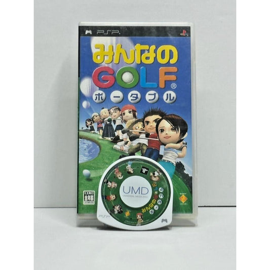 PSP Minna No Golf Portable Sony PlayStation Portable import Japan USA SELLER