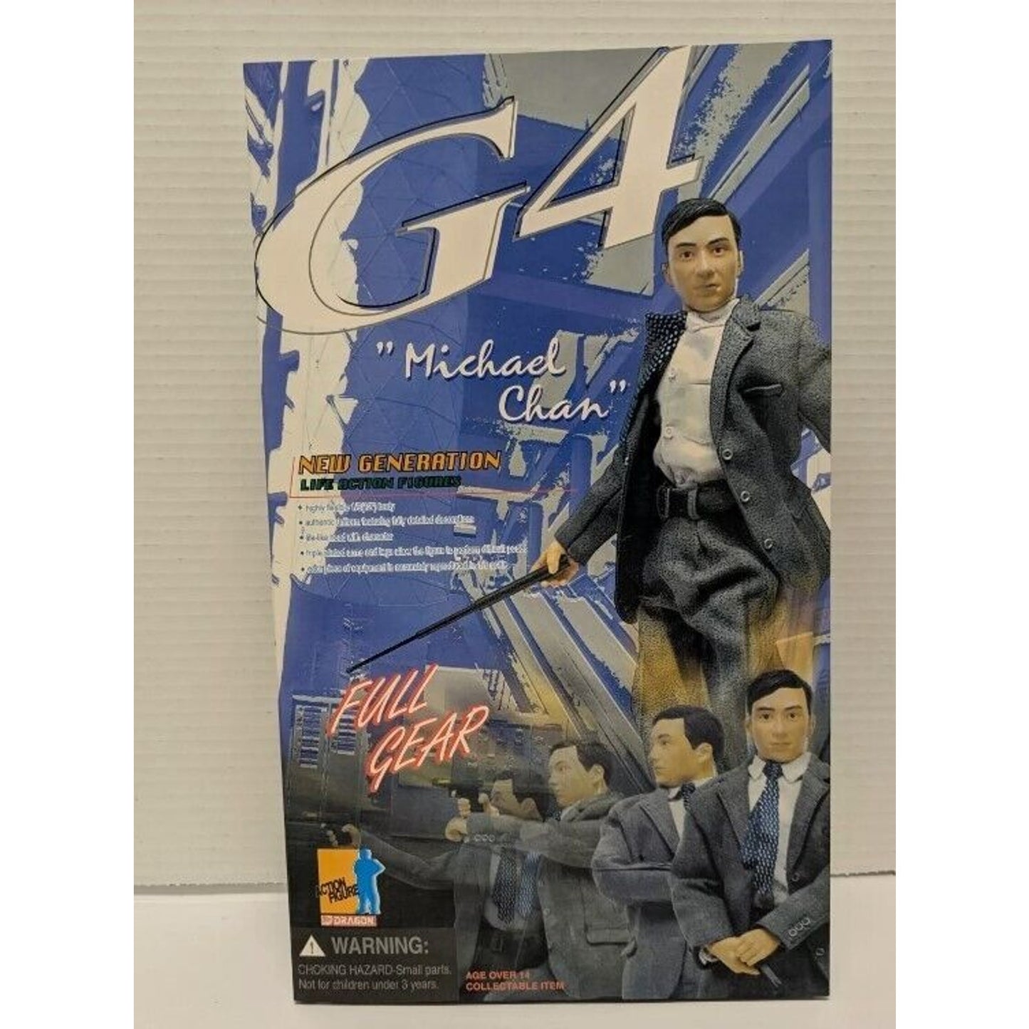 2000 Dragon G4 Michael Chan Full Gear Summit 1:6 Action Figure 72014 H07P