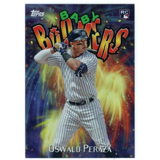 2023 Topps Archives Oswald Peraza #98BB-7 Rookie RC Baby Boomers Insert Yankees